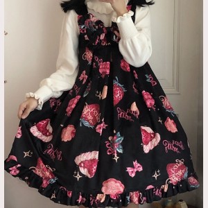 Love Of Strawberry Lolita Style Dress JSK (WS65)